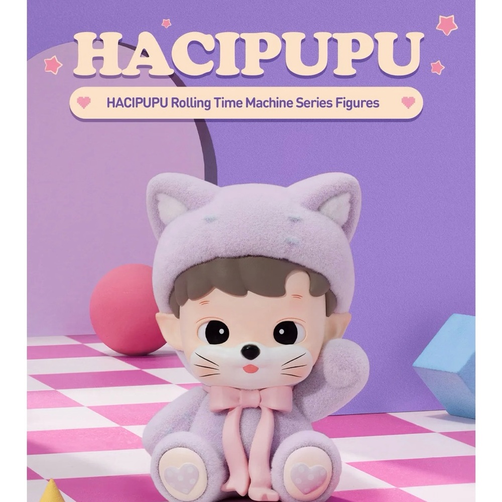 Popmart HACIPUPU Rolling Time Machine Series Figure 100% Authentic